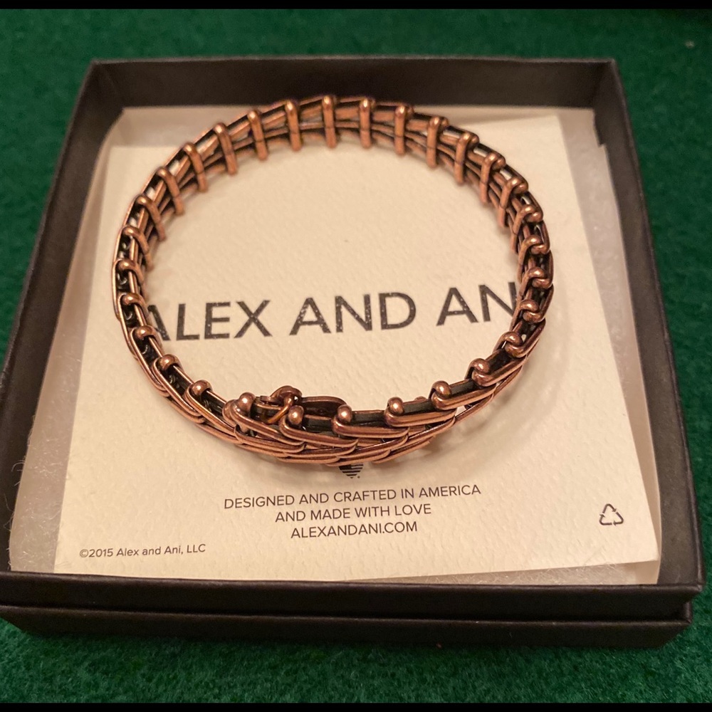 Alex and Ani woven bracelet